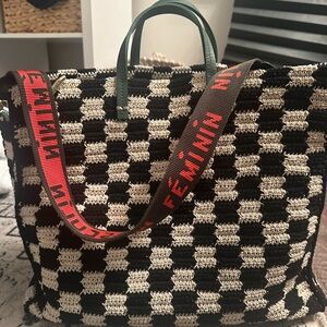 Clare V Woven Tote